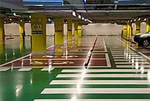 Otopark Epoksi Zemin Kaplama, Kapalı Otopark Epoksi