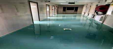 Ankara Veteriner Fakültesi Dışkapı Epoksi Zemin Kaplama